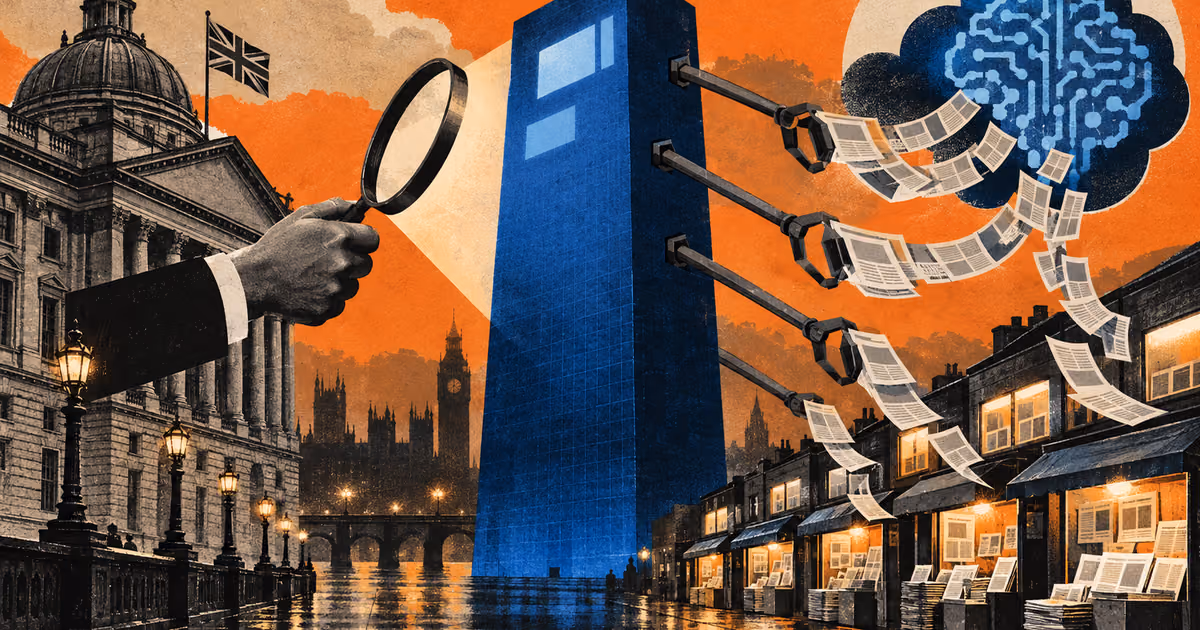 UK Regulators Open an Antitrust Probe Into Meta Terms That Could Let It Feed Publishers' Content to Its AI